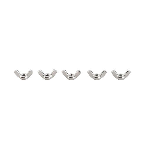 High Hardness, Stainless Steel Nut Hand Screw, Wear Nuts, Safety Hardware Fasteners, Sturdy Fittings with Different Types, Not Easy to Deform, Long Lasting, M- (M3) in Saudi Arabia