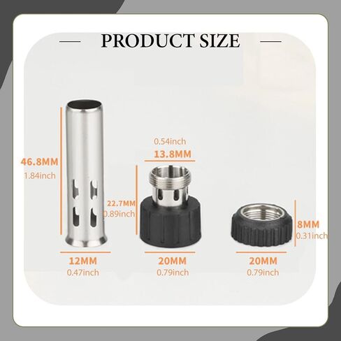 مقابس رأس خشب كهربائي، جلبة طرف حديد، ملحقات مقبض حديد قنية، للمشاريع التي تصنعها بنفسك in Kuwait