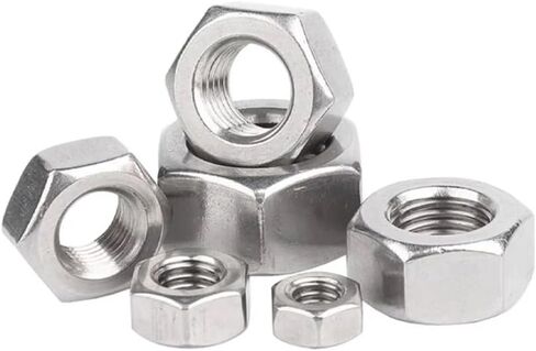 RWRAPS 1~50Pcs Left Hand Thread Nuts M3 -M20 304 Stainless Steel Reverse Opposite Left Thread Tighting Nut Hardware Nut(M20-1pcs) in Saudi Arabia