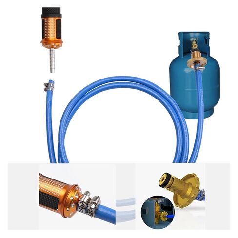 Electronic Ignition Liquefied Gas Welding Torch Kit with 3 Meters Hose for Soldering Cooking Brazing Heating Lighting tig Welding Accessories in Saudi Arabia
