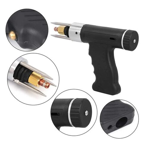 300mm/11.81in Capacitor Discharge Stud Welding Gun Torch 6Pcs M3 to M10 Collet Tools Black tig Welding Accessories in Saudi Arabia