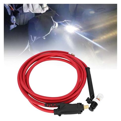 Welding Torch Welder Argon Arc Soldering Tool Portable Lightweight Red Plastic 4 Meter tig Welding Accessories in Saudi Arabia