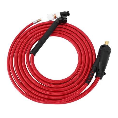 Welding Torch Welder Argon Arc Soldering Tool Portable Lightweight Red Plastic 4 Meter tig Welding Accessories in Saudi Arabia