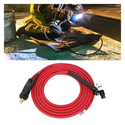 Welding Torch Welder Argon Arc Soldering Tool Portable Lightweight Red Plastic 4 Meter tig Welding Accessories in Saudi Arabia