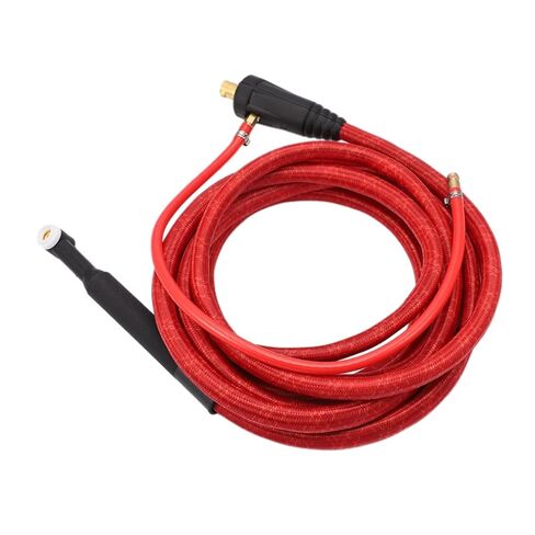 400cm Red Super Soft Hose Braided Air-Cooled Complete TIG Welding Torch 35-70 Connector tig Welding Accessories in Saudi Arabia