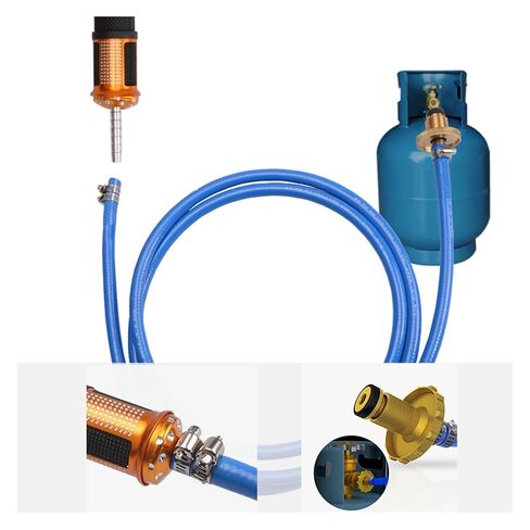 Welding Supplies Electronic Ignition Liquefied Gas Torch Kit with 3meters Hose for Soldering Cooking Brazing Heating Lighting tig Welding Accessories in Saudi Arabia