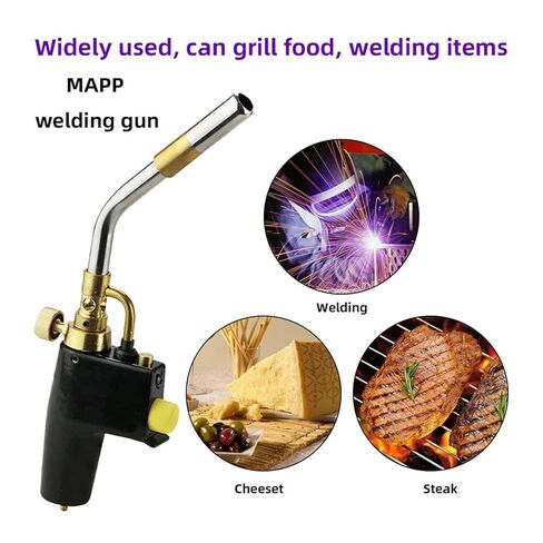 High Heat Welding Plumbing Tools Gas Soldering Blow Torch Propane Instant Professional Brazing Map Burner tig Welding Accessories in Saudi Arabia