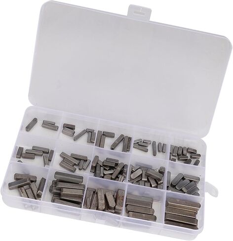 ZJchao 140PCS Professional Parallel Drive Shaft Key Round Ended Key for Various Working Situations in Saudi Arabia