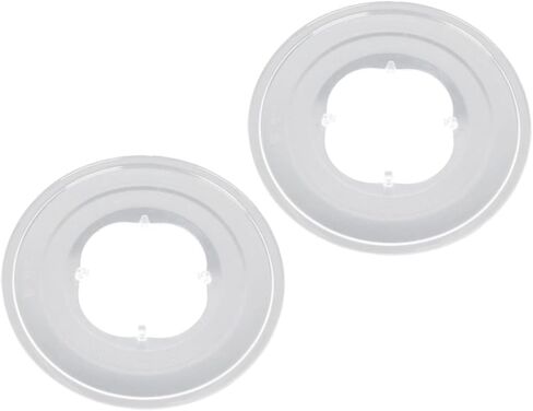 Toyvian 2Pcs Transparent Flywheel Cover Lightweight Rear Hub Protector for Road Bike Gear Plate Dirt Flywheel Guard Easy to Clean Durable Design for Mountain Racing in Saudi Arabia