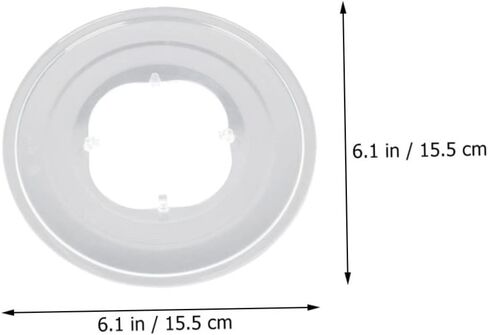 Toyvian 2Pcs Transparent Flywheel Cover Lightweight Rear Hub Protector for Road Bike Gear Plate Dirt Flywheel Guard Easy to Clean Durable Design for Mountain Racing in Saudi Arabia