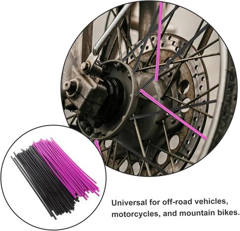 MAGICLULU 144pcs Covers for Bike Motorcycle Beads Aesthetic Enhancing Easy Install for Bicycles in Saudi Arabia