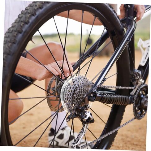 VICASKY 2pcs Mountain Bike Flywheels Guard Lightweight Bike Chain Protector Sturdy Cover Dirt-Proof Freewheel Protection for Bicycle Wheel in Saudi Arabia