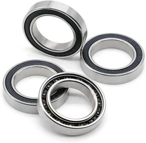 1 قطعة S6803RS الهجين السيراميك تحمل 17*26 5 مللي متر دراجة أسفل الأقواس وقطع الغيار الكرات S6803-2RS in Kuwait