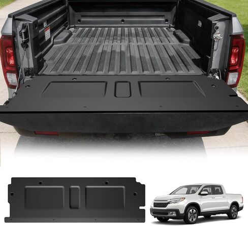حصيرة الباب الخلفي من AOMSAZTO متوافقة مع Honda Ridgeline 2017 2018 2019 شديدة التحمل لشاحنة الالتقاط غطاء وسادة الباب الخلفي TPE لجميع ملحقات Ridgeline الجوية in Saudi Arabia