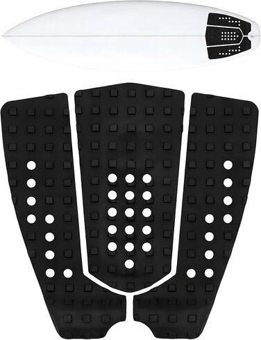 وسادة جر لوح ركوب الأمواج، وسادة ذيل EVA فائقة النعومة، قبضة سطح غير قابلة للانزلاق مكونة من 3 قطع مع لاصق قوي، تمنع احتكاك الركبة وتهيج الجلد لألواح ركوب الأمواج، وألواح التزلج وألواح الأسماك in Kuwait