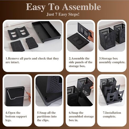 Cup and Lid Holder, 6 Slots Coffee Cup and Lid Storage Holder with Straw Organizer for Coffee Station Bar Office Home Countertop Breakroom Restaurant in Saudi Arabia