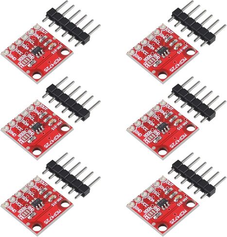 ACEIRMC 6pcs MCP4725 Breakout Module I2C DAC 12Bit Development Board 2.7V to 5.5V Supply with EEPROM for Arduino Raspberry Pi in Saudi Arabia