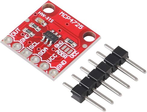 ACEIRMC 6pcs MCP4725 Breakout Module I2C DAC 12Bit Development Board 2.7V to 5.5V Supply with EEPROM for Arduino Raspberry Pi in Saudi Arabia