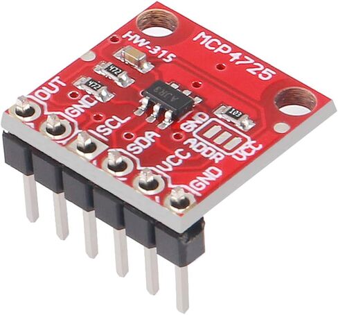 ACEIRMC 6pcs MCP4725 Breakout Module I2C DAC 12Bit Development Board 2.7V to 5.5V Supply with EEPROM for Arduino Raspberry Pi in Saudi Arabia