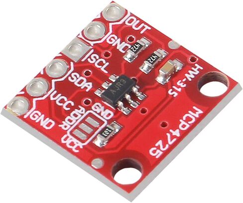 ACEIRMC 6pcs MCP4725 Breakout Module I2C DAC 12Bit Development Board 2.7V to 5.5V Supply with EEPROM for Arduino Raspberry Pi in Saudi Arabia