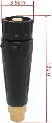 Cleaning Nozzle ST-75 4000 PSI 1/4inch Female Brass Black Foam Nozzle in Saudi Arabia