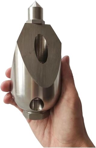 فوهة تنظيف المجاري من الفولاذ المقاوم للصدأ 1 بوصة أنثى 50-300 بار 135-250LPM Foward3 Backward5(135LPM) in Kuwait