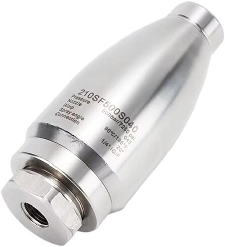 Stainless Steel Rotating Nozzle 1/4" Female 4-100L/min 500 Bar 7350 Psi for High Pressure Cleaning in Saudi Arabia