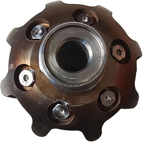 فوهة تنظيف المجاري من الفولاذ المقاوم للصدأ 1 بوصة ذكر 3000PSI 100-500bar Side2 Backward8 لتنظيف المجاري in Kuwait