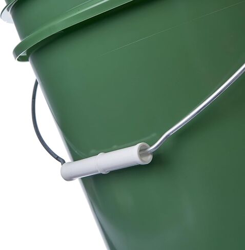 Hudson Exchange 5 Gallon (3 Pack) Bucket Pail Container with Gamma Seal Lid, Food Grade BPA Free HDPE, Green in Kuwait