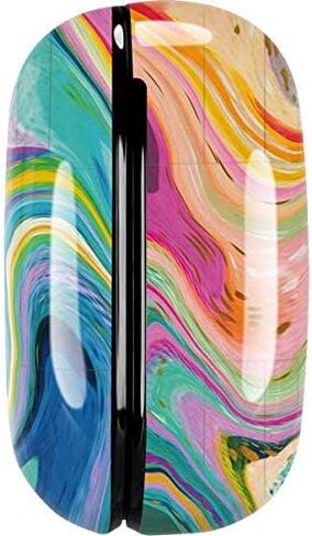 Skinit Decal Audio Skin Compatible with Samsung Galaxy Buds Pro - Etta Vee Rainbow Marble Design in Saudi Arabia