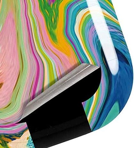 Skinit Decal Audio Skin Compatible with Samsung Galaxy Buds Pro - Etta Vee Rainbow Marble Design in Saudi Arabia