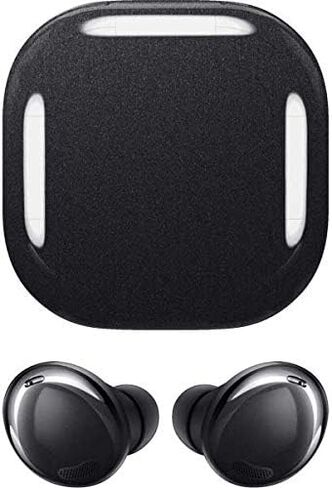 Skinit Decal Audio Skin Compatible with Samsung Galaxy Buds Pro Originally Designed Brushed Steel Texture Design in Saudi Arabia