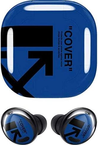 Skinit Decal Audio Skin Compatible with Galaxy Buds Pro Originally Designed Black and Blue Arrows Design in Saudi Arabia