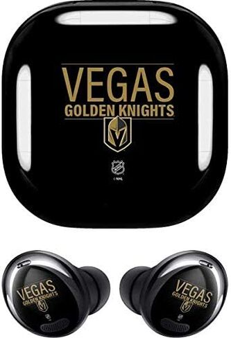 Skinit Decal Audio Skin Compatible with Samsung Galaxy Buds Pro - Officially Licensed NHL Vegas Golden Knights Lineup Design in Saudi Arabia