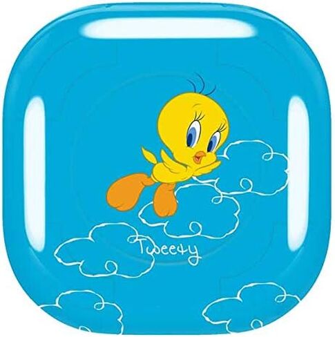 Skinit Decal Audio Skin Compatible with Samsung Galaxy Buds Pro - Officially Licensed Warner Bros Tweety Bird Flying Design in Saudi Arabia