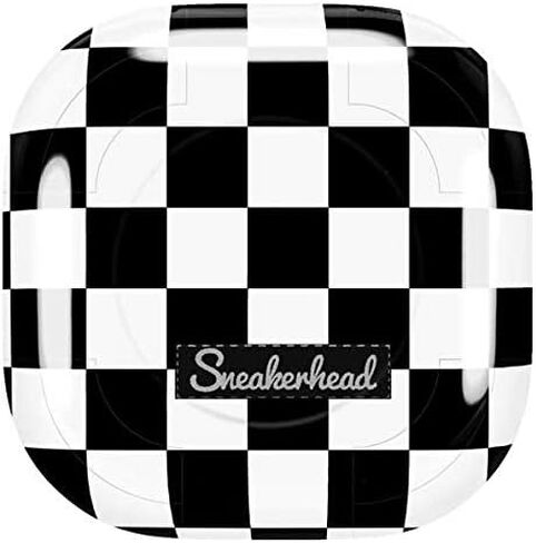 Skinit Decal Audio Skin Compatible with Samsung Galaxy Buds Pro Originally Designed Sneakerhead Checkered Design in Saudi Arabia