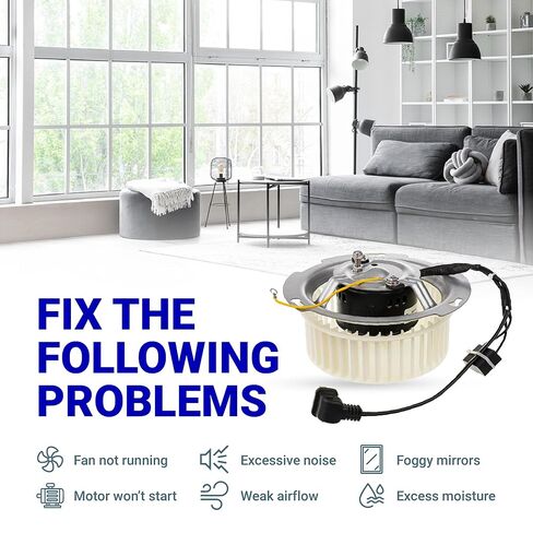 BlueStars 8832NA Blower Motor - Compatible with Nutone 84757 JA2B099N Bathroom Fan Motor - Replaces 8832NA A Unit ONLY JA2B099 86652G 86652 8662 JA2C028G 99080520 8832 8832SA 8832N 8833 in Saudi Arabia