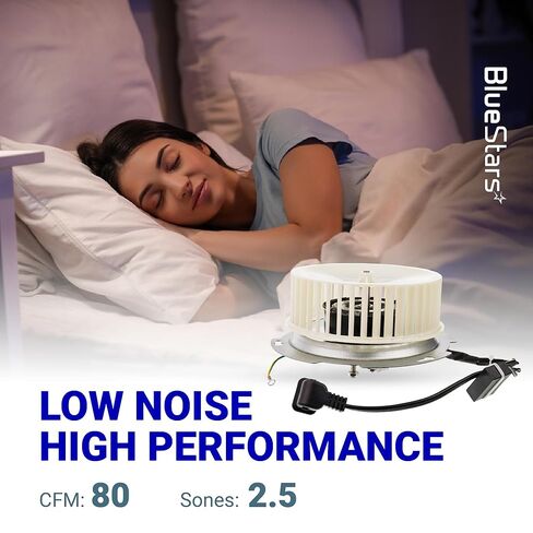 BlueStars 8832NA Blower Motor - Compatible with Nutone 84757 JA2B099N Bathroom Fan Motor - Replaces 8832NA A Unit ONLY JA2B099 86652G 86652 8662 JA2C028G 99080520 8832 8832SA 8832N 8833 in Saudi Arabia