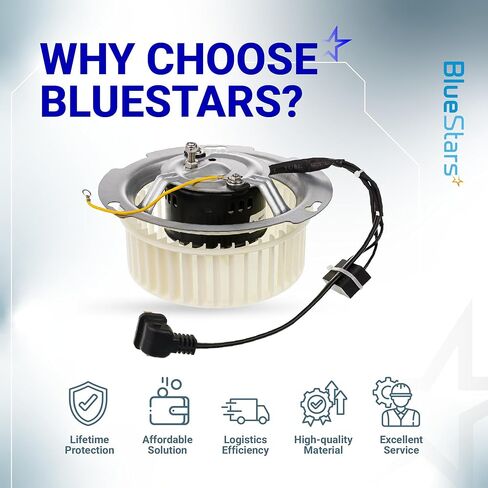 BlueStars 8832NA Blower Motor - Compatible with Nutone 84757 JA2B099N Bathroom Fan Motor - Replaces 8832NA A Unit ONLY JA2B099 86652G 86652 8662 JA2C028G 99080520 8832 8832SA 8832N 8833 in Saudi Arabia