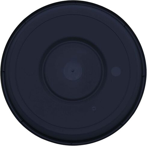 صينية صحن راتنج Bloem Terra: عرض الجزء السفلي 17.5 بوصة - أزرق داكن - غير لامع، متين، قاعدة مضلعة، داخلية وخارجية، تناسب أواني تيرا مقاس 24 بوصة in Kuwait