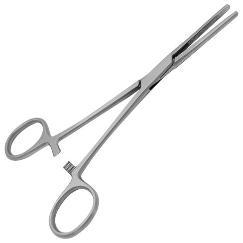 Rochester Carmalt Hemostat Artery Forceps with Cross Serrated and Longitudinal Grooved Jaws (8" STR.) in Kuwait