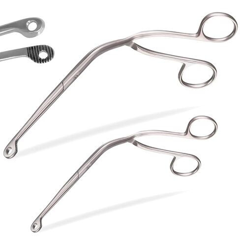 Magill Forceps 6" + 10" (Infant+ Adult) ENT Anesthesia Instruments EMT EMS Supplies, Long Forceps, Stainless Steel Supplies in Saudi Arabia