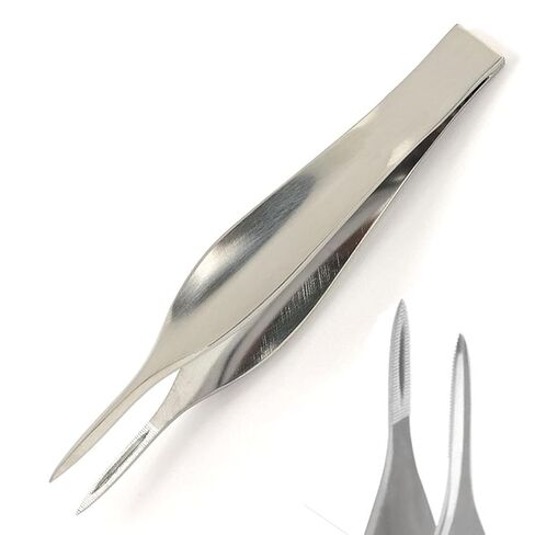 Feilchenfeld Splinter Forceps 11 Cm 4.5" Straight Tweezer Jewelry Watch (3 Pcs) in Saudi Arabia