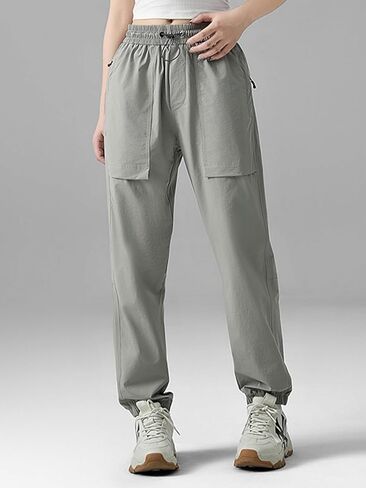 Women's Hiking Pants with Zipper Pockets Lightweight Quick Dry Water Resistant Cargo Pants for Travel Athletic Outdoor in Saudi Arabia