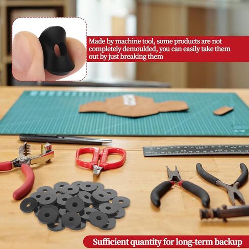 30 Pcs Rubber Washer, Flat 3/4 Inch OD X 1/4 Inch ID X 1/8 Inches Thickness Rubber Spacers Duty Abrasion Resistant Black Washers for Screws Bolts Household Appliances in Saudi Arabia