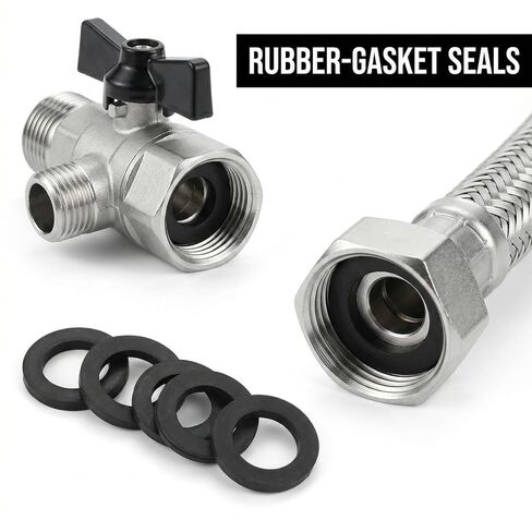 Shower Head Washer, 40 Pcs 1/2 Inch Shower Head Gasket Rubber Washers for ShowerHead and Hose Connecting, Creates A Seal to Prevent Leakage in Saudi Arabia