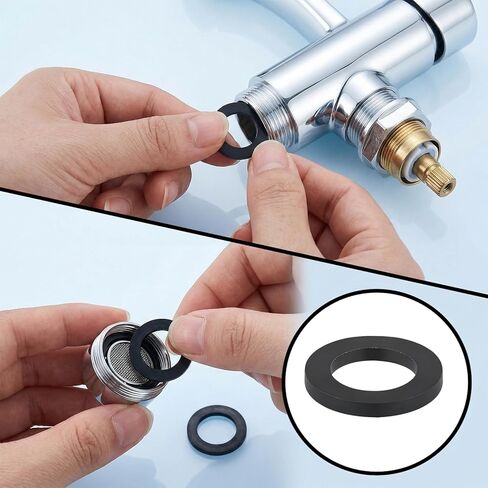 Shower Head Washer, 40 Pcs 1/2 Inch Shower Head Gasket Rubber Washers for ShowerHead and Hose Connecting, Creates A Seal to Prevent Leakage in Saudi Arabia