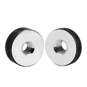 1 Set (1 Pass Gauge + Stop Gauge) 6g Non-Standard Metric fine Tooth Thread Ring M9 M10 M11-M15 M15.5 Right Hand(M14X1.25 T Z) in Kuwait