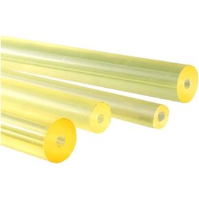 Vibration damping bar, Polyurethane Rod – 16-100mm Diameter, 6-10mm Bore – Shock Absorbing, DIY Self-Defense Stick, 1PC in Kuwait