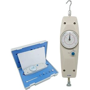 100N Push Tension Meter, Pointer Tensile Testing Machine with 5 Probes, Measuring Distance 10MM and High Recision, Tension or Pressure Tests, for Fishing Lines, Ropes, Wires, Buckles in Kuwait